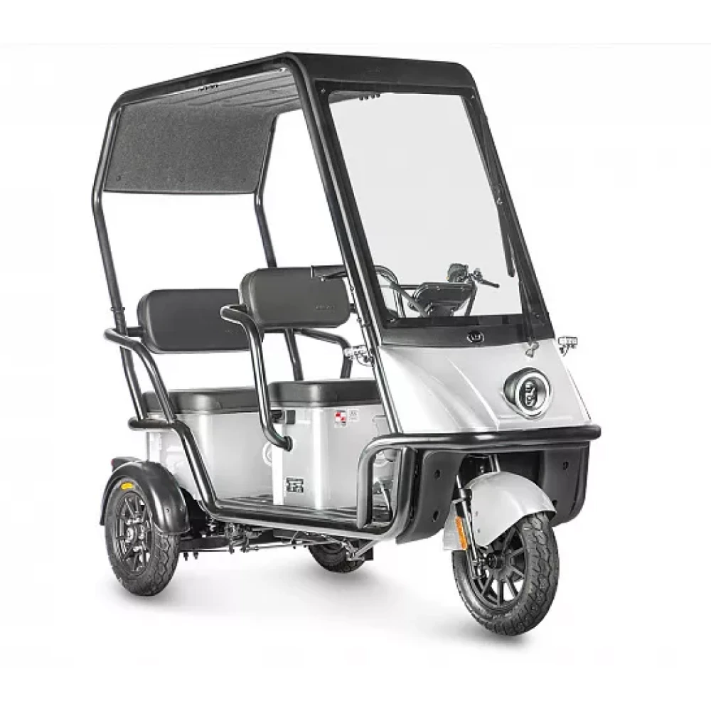 Электротрицикл Wanshida NIPLA 500 60V 1000Вт Черно-белый