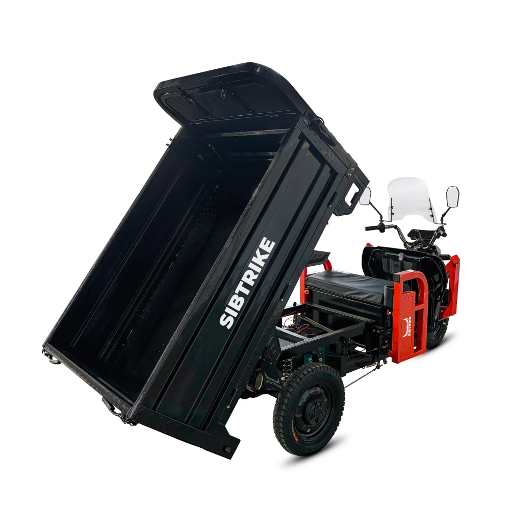 Грузовой электротрицикл WHITE SIBERIA SIBTRIKE CARGO 1.6 С КАБИНОЙ