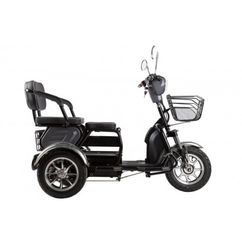 Электротрицикл Rutrike S2 V2 трансформер серый