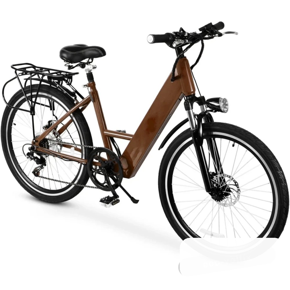 Электровелосипед Unimoto SMART коричневый